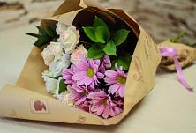 Букет цветов из:  Розы и Хризантемы #REPLACE_PRED# Новочуртахе