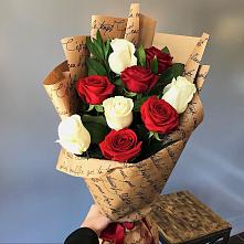 Букет цветов из:  Розы #REPLACE_PRED# Новочуртахе